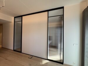 Flutes karastatud klaasiga vaheuksed